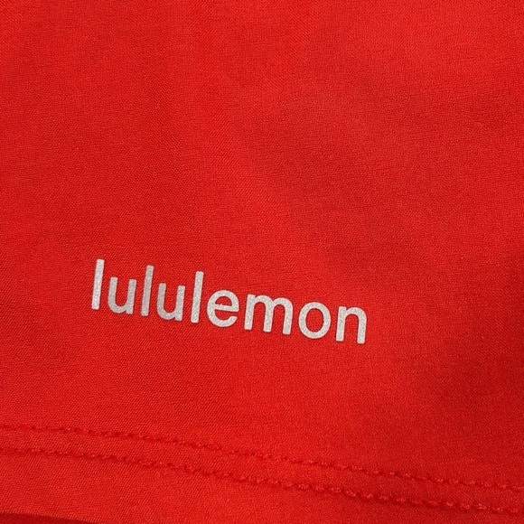 NWT Lululemon Pace Crush High Rise Shorts 2.5" In Dark Red Size XXS 2 - Picture 4 of 7